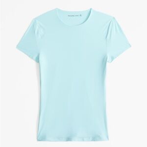Abercrombie Soft Matte Light Blue T-Shirt